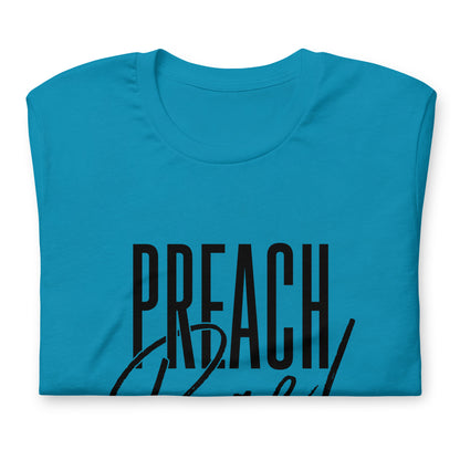 "Preach Bae!" Black Letter Tee