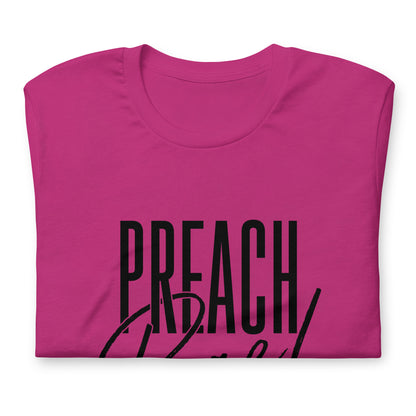 "Preach Bae!" Black Letter Tee