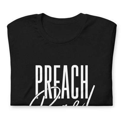 "Preach Bae!" White Letter Tee