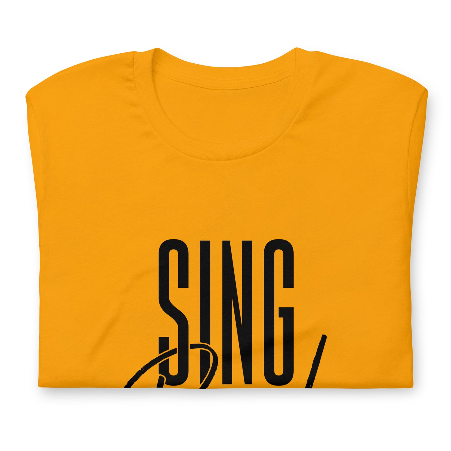 "Sing Bae!" Black Letter Tee