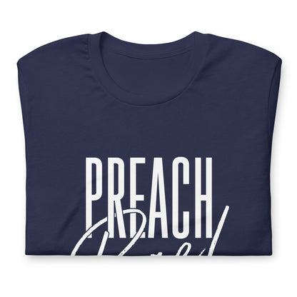 "Preach Bae!" White Letter Tee