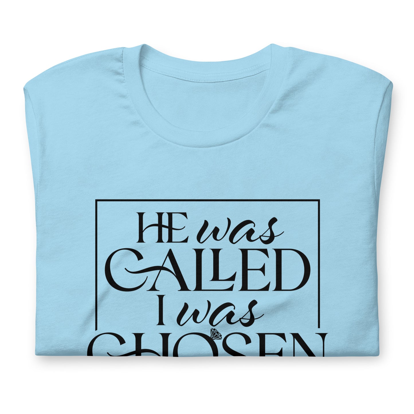 "I Was Chosen" Black Letter Tee