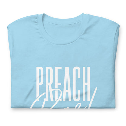 "Preach Bae!" White Letter Tee