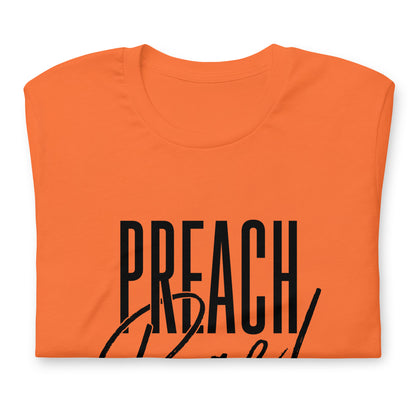 "Preach Bae!" Black Letter Tee