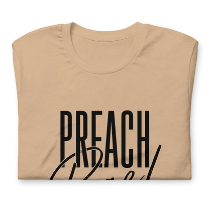 "Preach Bae!" Black Letter Tee