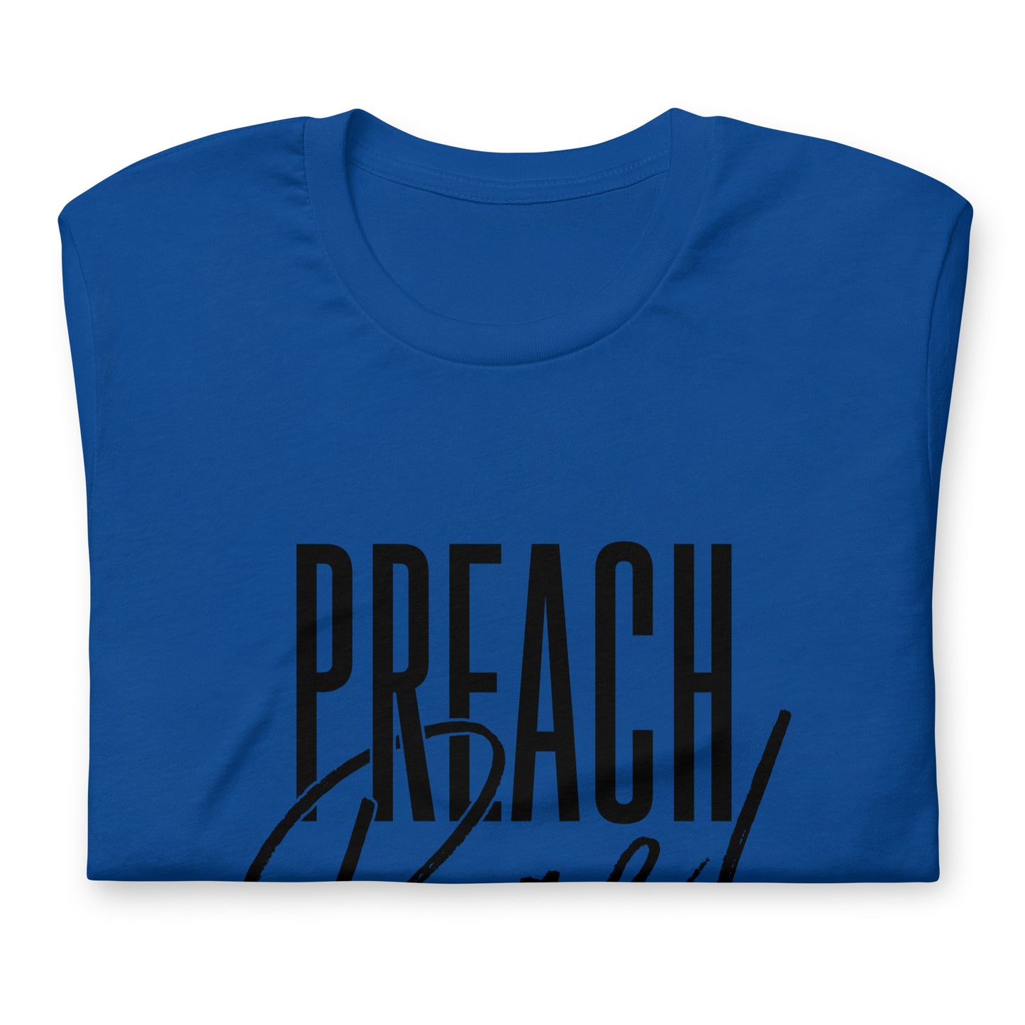 "Preach Bae!" Black Letter Tee